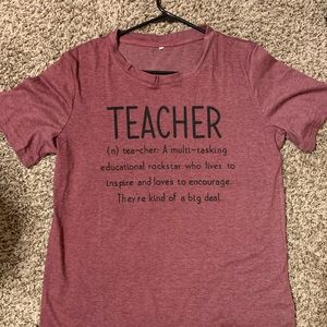 Perfect teacher shirt!